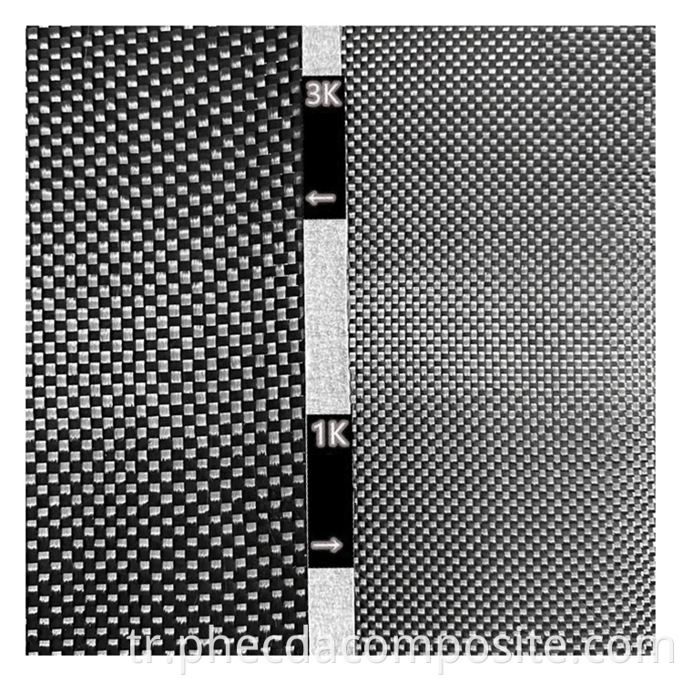Plain Carbon Fiber Cloth 1k